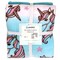 Unicorn Stars Anti-Pill Premium No-Sew Throw Fleece Fabric Kit (50x60)